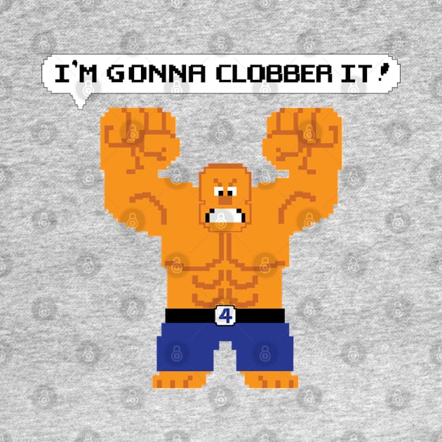 I'm Gonna Clobber It! by Leidemer Illustration 